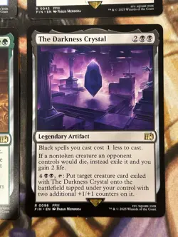 Water Wind Darkness Earth Crystal Lot of 4 (Regular) Final Fantasy English - NM - Image 5