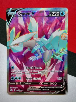 Kyurem V Full Art Lost Origin 174/196 Holo Ultra Rare Pokemon PACK FRESH - Image 1