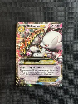 M Mewtwo EX 64/162 Pokemon XY Breakthrough - LP - Image 1