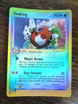 Pokemon Seaking EX Ruby and Sapphire 21/109 Reverse Holo Rare - Image 1