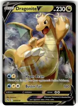 Pokemon GO #049/078 Dragonite V LP - Image 1
