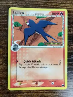 Pokemon Taillow 66/101 Reverse Holo EX Dragon Frontiers - Image 1