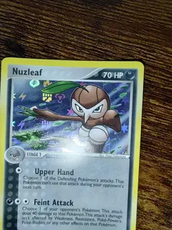 Pokemon Nuzleaf 45/101 Reverse Holo EX Hidden Legends - Image 4