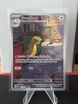 Gumshoos 153/132 Illustration Rare Pokemon Mega Evolution NM - Image 1