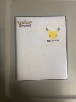 Pokemon TCG 25th Anniversary Celebration Jumbo Collector Binder Lot D - Image 1