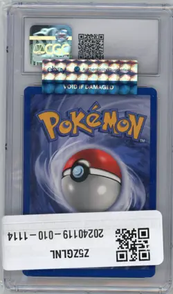 1999 Pokemon Jungle Mr. Mime #6 Holo Gem Mint Cgc 10 - Image 2