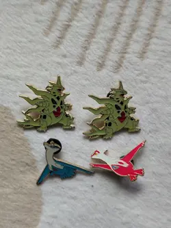 Pokemon Mega Tyranitar X2 Patios Latinas Pin Collection - Image 1