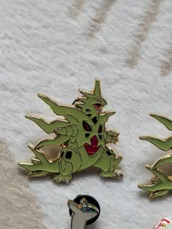 Pokemon Mega Tyranitar X2 Patios Latinas Pin Collection - Image 2