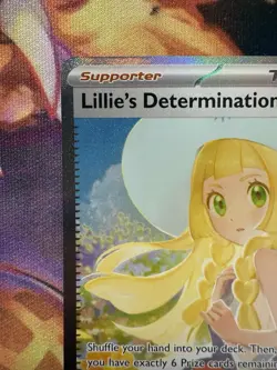 Pokemon Lillie's Determination SIR 184/132 Mega Evolution ENGLISH Pack Fresh - Image 2