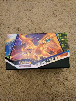 Brilliant Stars Build and Battle Stadium Deck Box - DECK BOX ONLY - Pokemon - Image 1