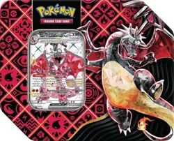 Pokemon TCG Scarlet & Violet Paldean Fates Sealed Tin [5 Booster Packs] - Image 1