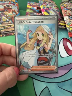 Lillie’s Determination 169/132 Pokemon Mega Evolutions 2025 Super Rare Trainer - Image 1