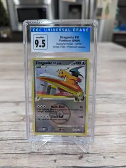 Dragonite FB 56/147 Cross Holo Supreme Victors 2009 CGC 9.5 MINT Pokemon - Image 1