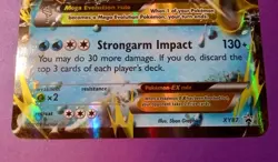 M Swampert EX LP XY87 Black Star Promo Jumbo Holo Pokemon - Image 4