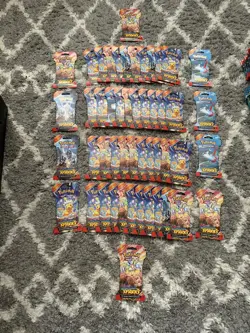 50 Scarlet & Violet Surging Sparks Sleeved Blister Booster Pack Pokemon TCG - Image 1