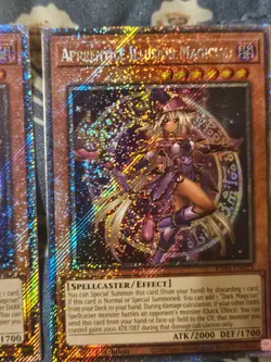 Apprentice Illusion Magician Platinum Secret Rare x3 Playset RA04-EN023 Yugioh - Image 4