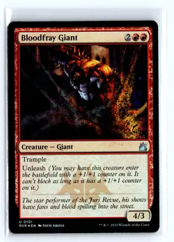 FOIL Bloodfray Giant Ravnica Remastered - MTG Magic the Gathering Card - Image 1