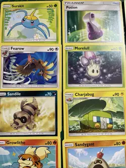 Pokemon TCG 20 Card Bundle Sun and Moon Base Set Near Mint Common/uncommon - Image 4