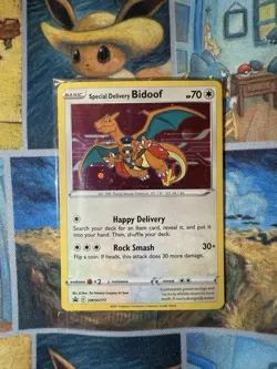 Special Delivery Bidoof Sealed Well Centered Pokemon Card - Image 1