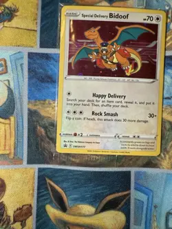 Special Delivery Bidoof Sealed Well Centered Pokemon Card - Image 5