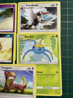 Pokemon TCG 8 Card Bundle Sun And Moon Base Set Common/uncommon Near Mint - Image 4