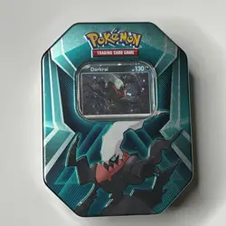 Pokemon TCG Darkrai EX Tin - Holo Promo Card + Collectible Storage Box - Sealed - Image 1
