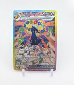 Custom Foil Holo UMBREON Card UMBREON RAINBOW READ DESCRIPTION BELOW - Image 1