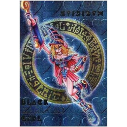 Anime Trading Card [Secret]: Black Magician Girl Blue [GBA Soft Yu-Gi-Oh! Used - Image 1