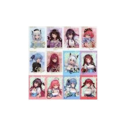 “Virtual YouTuber Hololive x Lawson Trading Card” Complete 12-character Used - Image 1