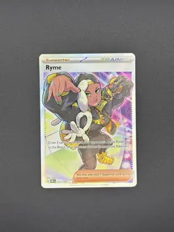 Pokemon TCG Ryme Trainer Obsidian Flames Holo Ultra Rare Card 221/197 - Image 1