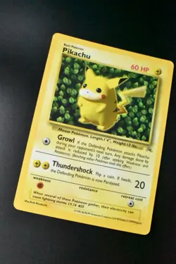 Pikachu No. 25 Grey Star CoroCoro Comics Promo 1999 Glossy Rare Pokemon Card - Image 3