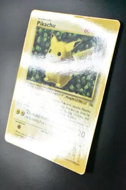Pikachu No. 25 Grey Star CoroCoro Comics Promo 1999 Glossy Rare Pokemon Card - Image 4