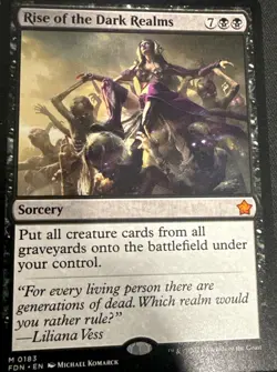 Rise of The Dark Realms Foundations Regular Card (Not Foil) MTG NM - Image 2