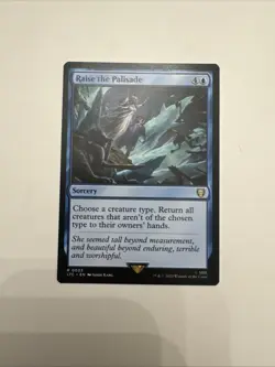 Raise the Palisade Lord of the Rings Tales Middle Earth MTG Magic The Gathering - Image 1