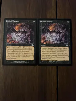 2X Cabal Therapy LP [Judgment] Mtg Magic Free Tracking! - Image 1