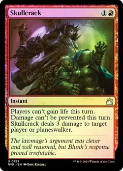 MTG - Skullcrack - Foil - Ravnica Remastered - Magic the Gathering - Image 1