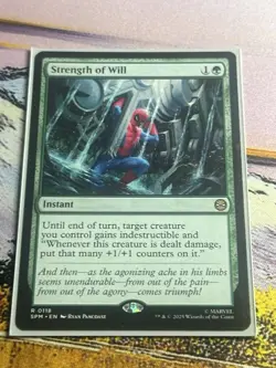Strength of Will - MTG SPM Marvel's Spider Man - NM/MINT - Image 1