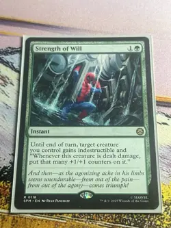 Strength of Will - MTG SPM Marvel's Spider Man - NM/MINT - Image 4