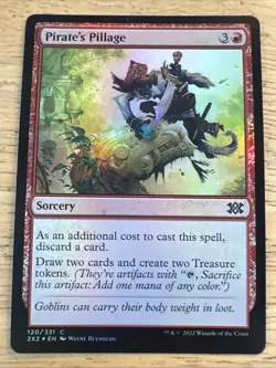 1x Pirate's Pillage | FOIL | Double Masters 2022 | MTG Magic Cards - Image 1