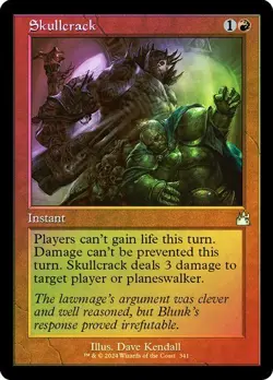 MTG - Skullcrack - Retro Foil - Ravnica Remastered - Magic the Gathering - Image 1