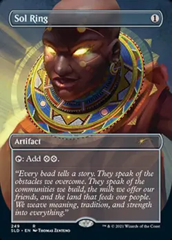 NM-Mint, English MTG Regular Sol Ring Secret Lair Drop Series Singles Magic the - Image 1