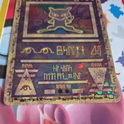 Ancient Mew Holo Promo Pokemon Card Unsealed + Insert 1999 - Image 2