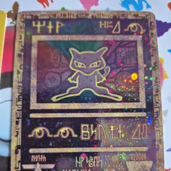 Ancient Mew Holo Promo Pokemon Card Unsealed + Insert 1999 - Image 3