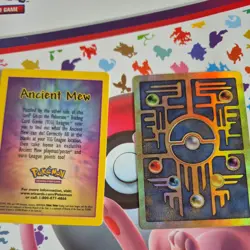 Ancient Mew Holo Promo Pokemon Card Unsealed + Insert 1999 - Image 4