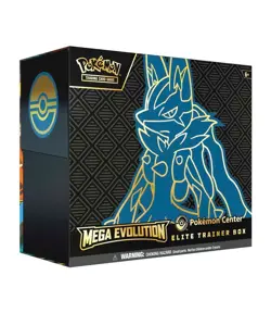 Pokemon Center Mega Evolution Lucario ETB Elite Trainer Box - Image 1