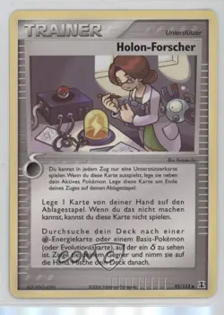 Holon Researcher German Pokemon EX Delta Species #95 2005 - Image 1