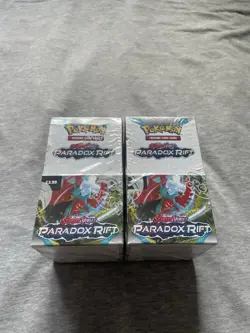 Pokemon TCG Paradox Rift 2X Half Booster Box New Sealed 36 Packs ☑ - Image 1
