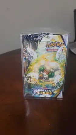 Pokemon Brilliant Stars Booster Box Mint With Plastic Protection Case - Image 2