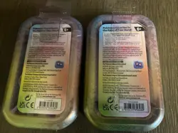 Pokemon Paldean Fates Mini Tin Lot of 2 Sealed- Smoliv Tandemaus - Image 2