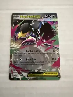Mega Mawile Ex 094/132 Mega Evolution Pokemon TCG Double Rare - Image 1